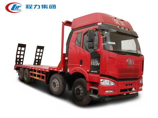 解放J6P前四后八平板運(yùn)輸車