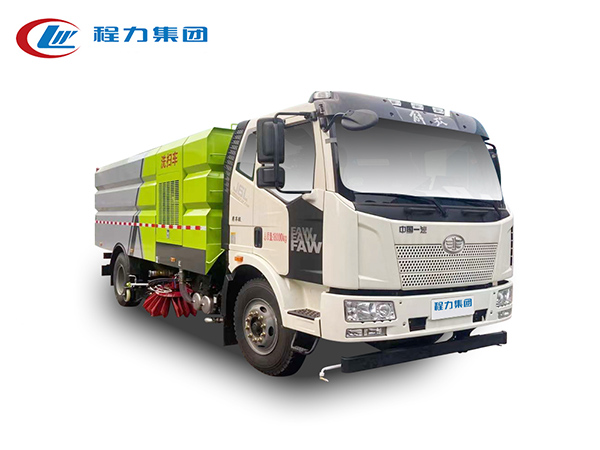 國(guó)六解放16方多功能洗掃車(chē)